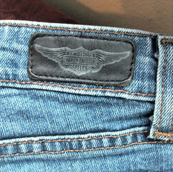 🧭HD mid rise med indigo bootcut 2P - Picture 6 of 17